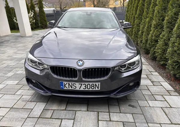 bmw małopolskie BMW Seria 4 cena 94000 przebieg: 128628, rok produkcji 2016 z Dąbrowa Białostocka